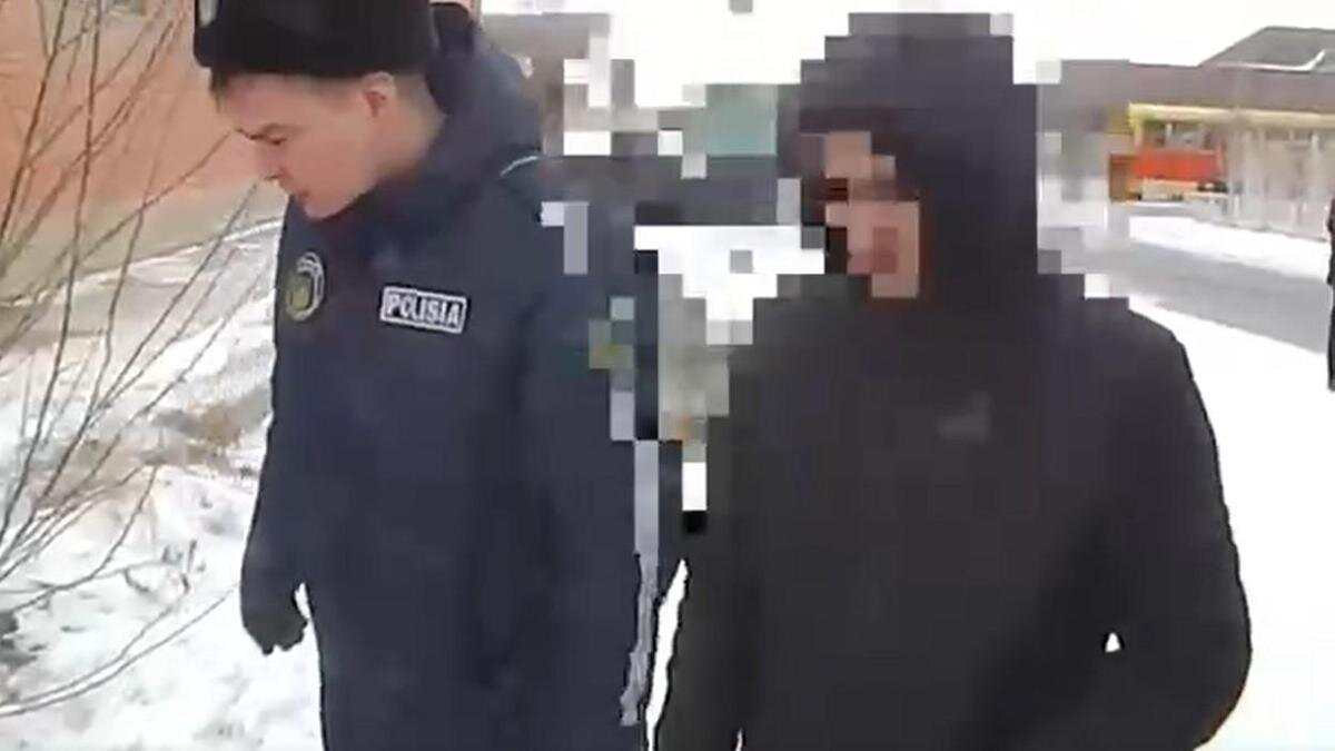    Подозреваемый в Кызылорде:Telegram/POLICE_of_KZ