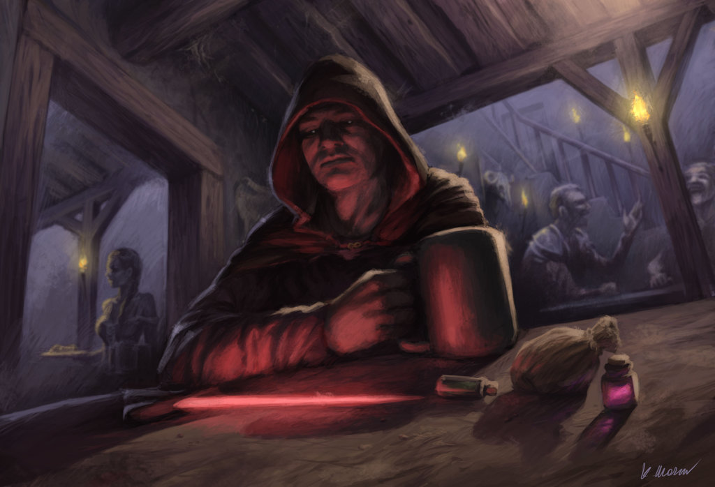 Дарзо Блинт - учитель Кайлара (арт www.brentweeks.com).