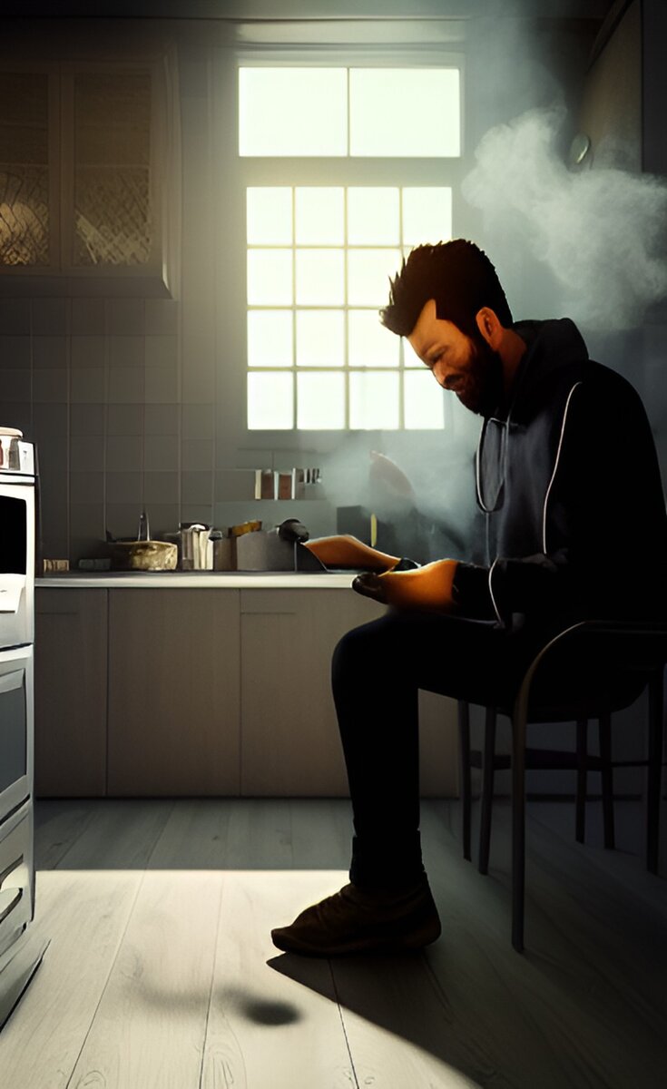 Иллюстрация нейросети dream.io