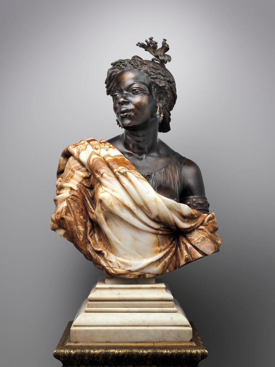 Шарль-Анри-Жозеф Кордье. Женщина из французских колоний. 1861. Музей Метрополитен, Нью-Йорк