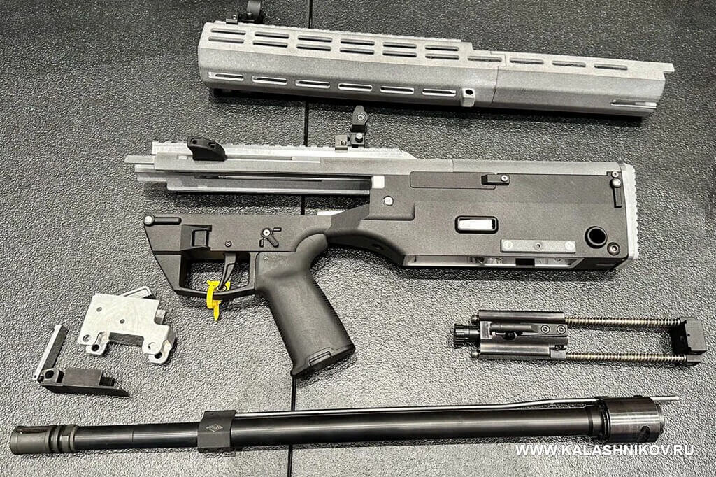 Ствол буллпапа Senex MBLR-15 конструктивно одинаков с системой AR-15