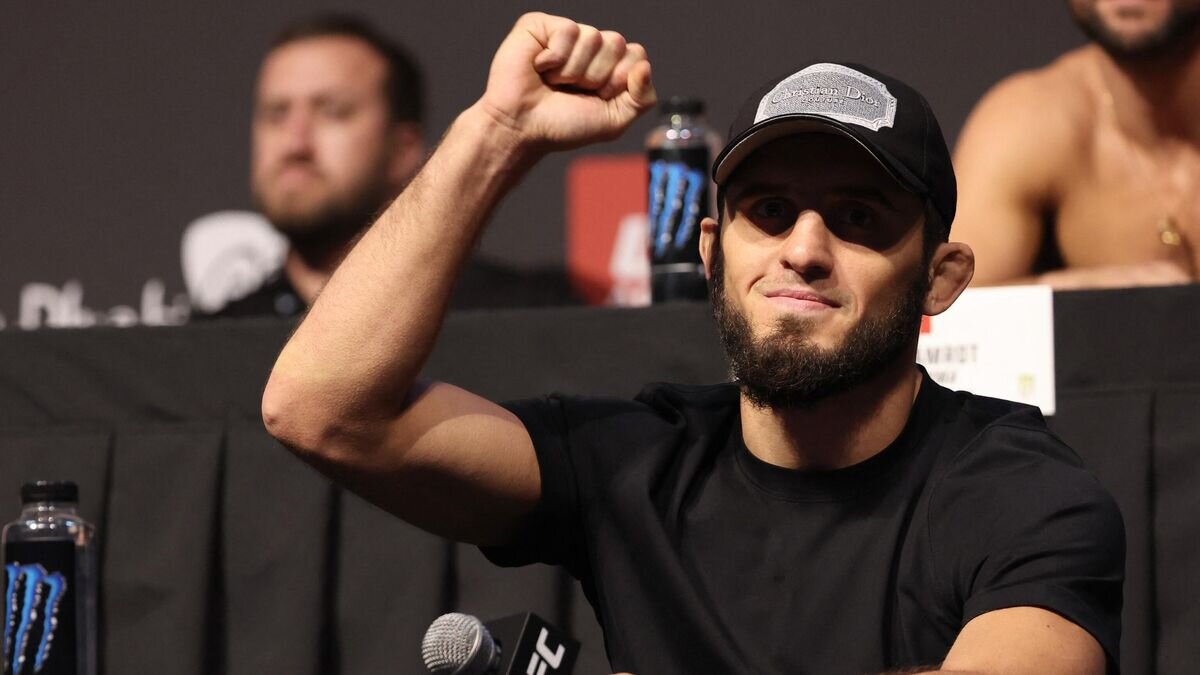    Ислам Махачев© AFP 2023 / GIUSEPPE CACACE