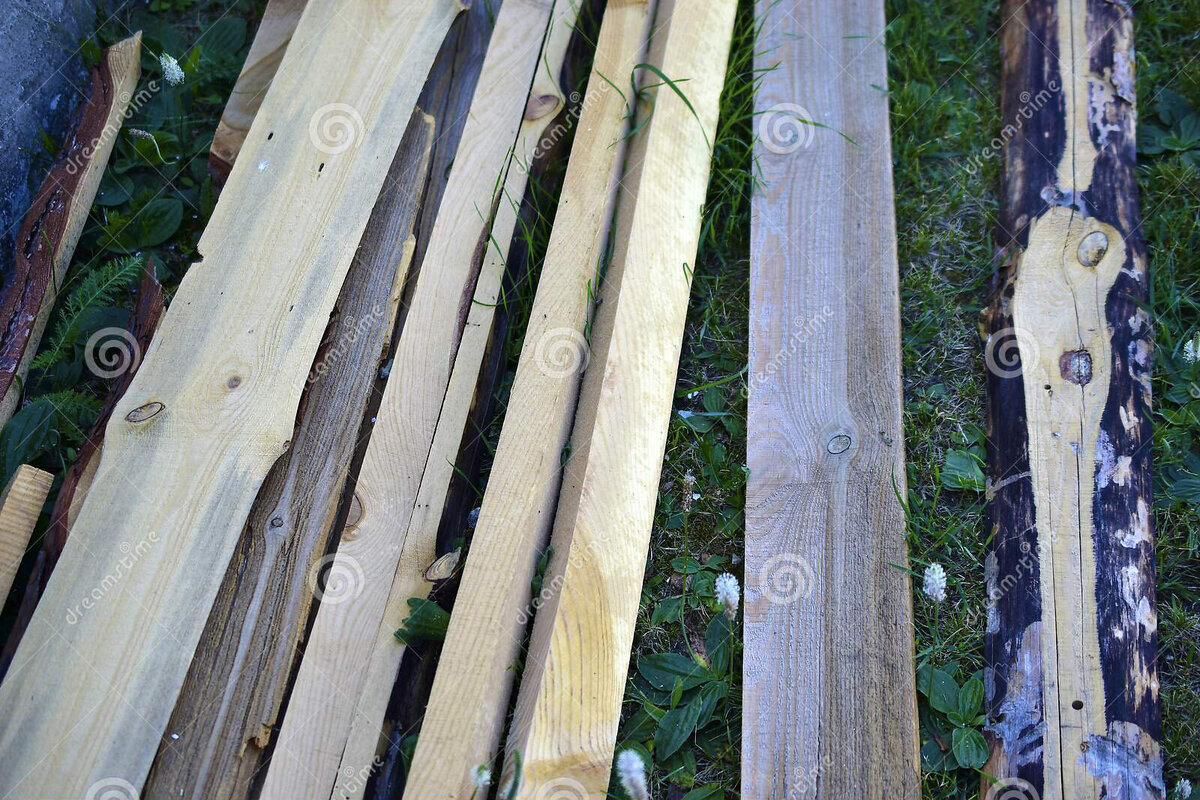 Доски второго сорта для опалубки