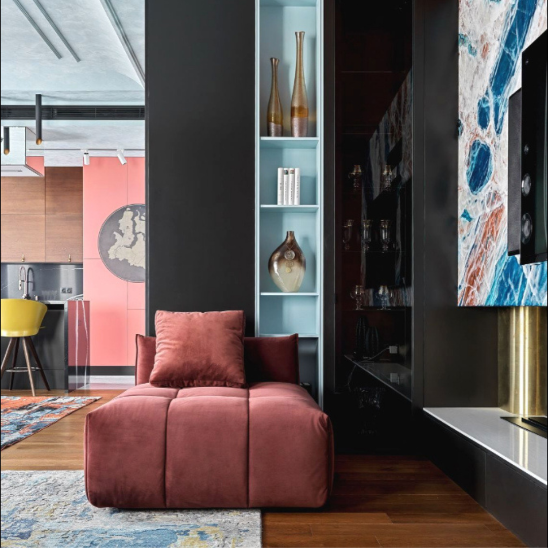 Реализованный проект Студии интерьерного дизайна AR-1. Пуфы-кресла: Sofas & Decor