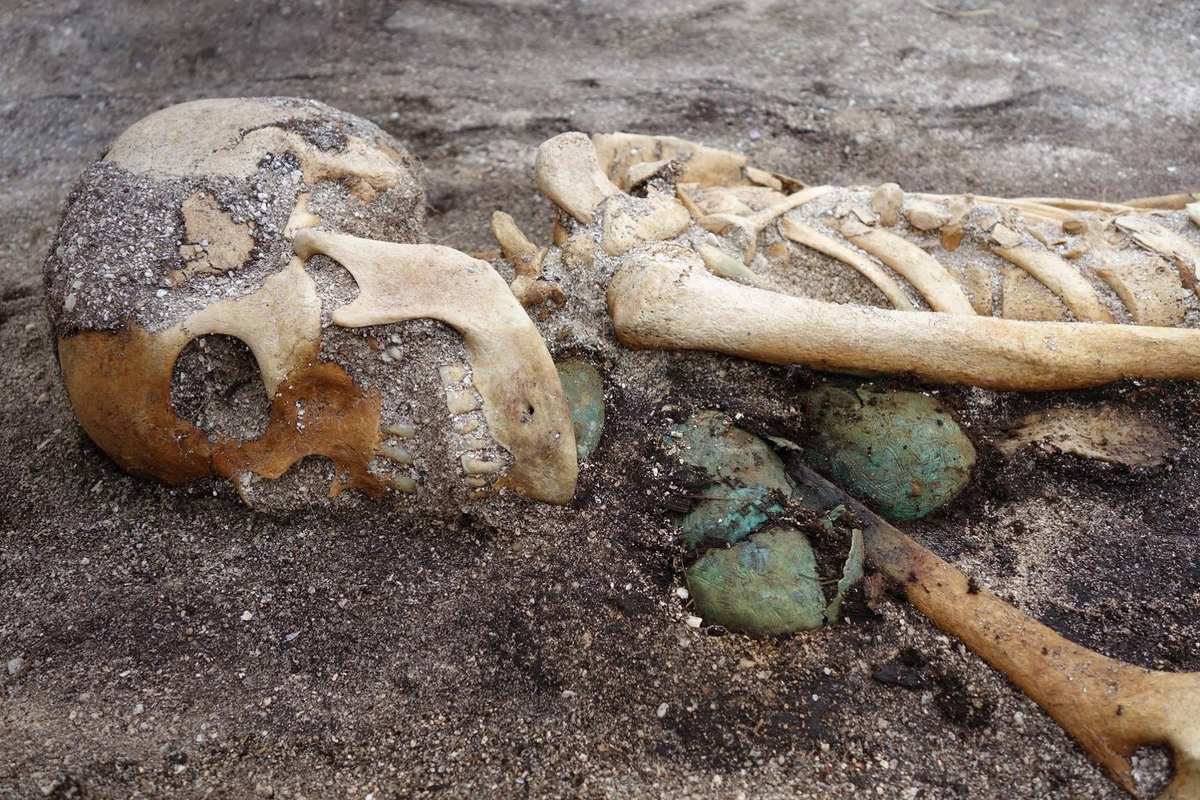В 2017 году в Хиллесёй на острове Квалёйе (север Норвегии) обнаружили 2 могилы эпохи викингов. Сначала при ремонте дороги люди наткнулись на человеческие кости.-7