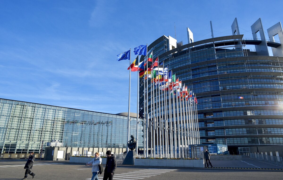    Здание Европарламента  Roses Nicolas/ABACA/Reuters