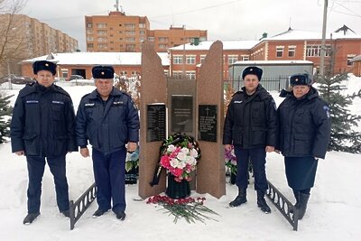    Почтение памяти воинов-интернационалистов © Пресс-служба ГКУ МО «Мособлпожспас»