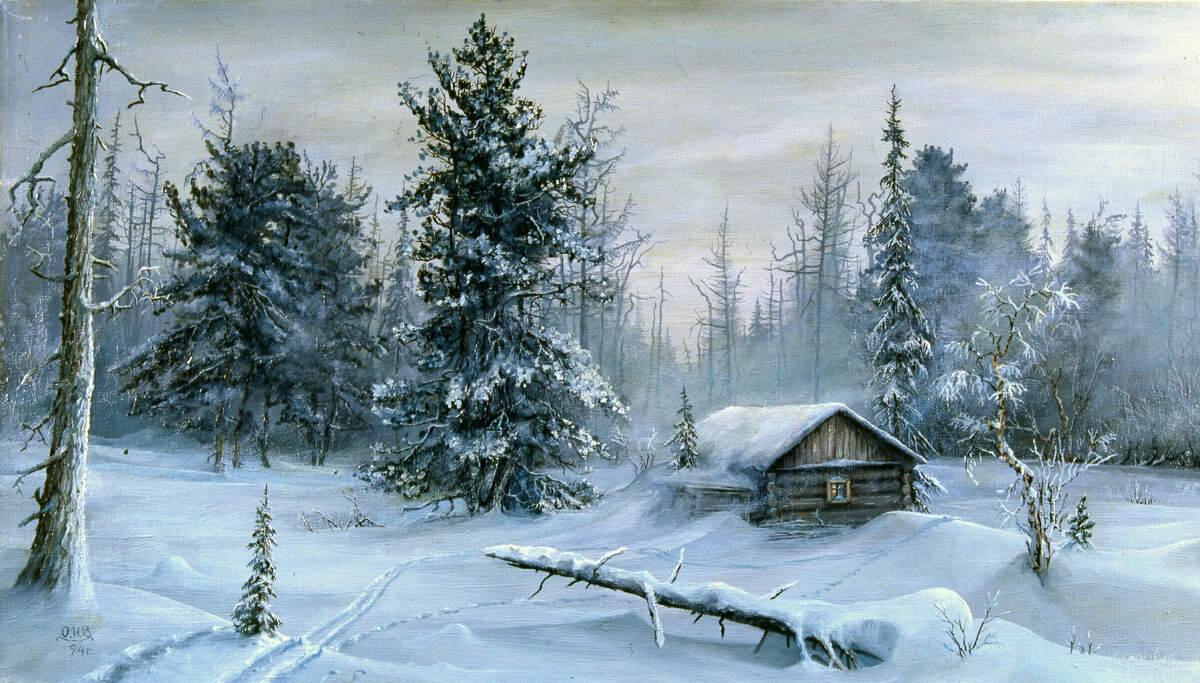 На краю света. Игорь Осипов. Фото: личный архив художника.