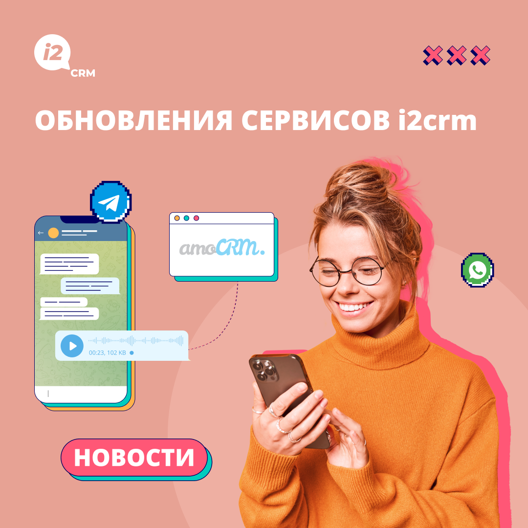 Обновления сервисов i2crm | i2crm: IT-решения для бизнеса | Дзен