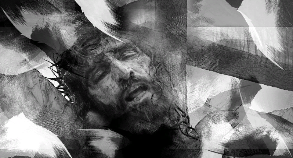 "Христос уходящий", так я назвал одну из своих иллюстраций к роману Михаила Булгакова "Мастер и Маргарита. Уходя Иисус обещал вернуться. Вернётся ли? Это будет зависеть от того, останемся ли мы достойны его возвращения...