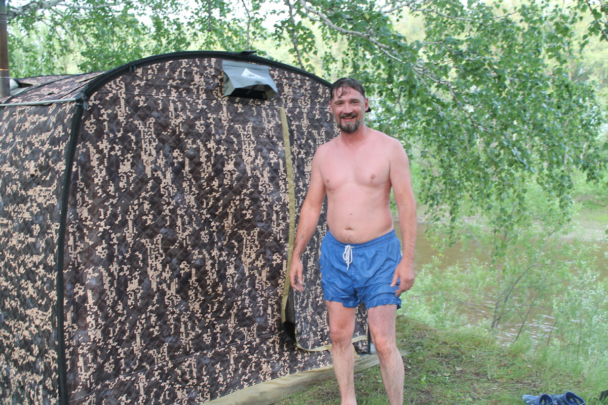 У речки Тары я и моя баня... (на мотив песни) )))