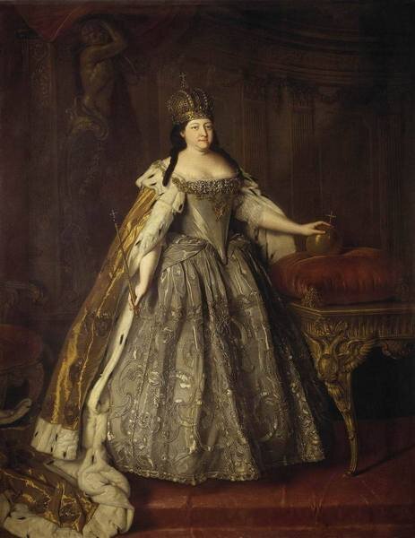 Анна Иоанновна, Императрица России, худ. Луи Каравак (1684-1754)