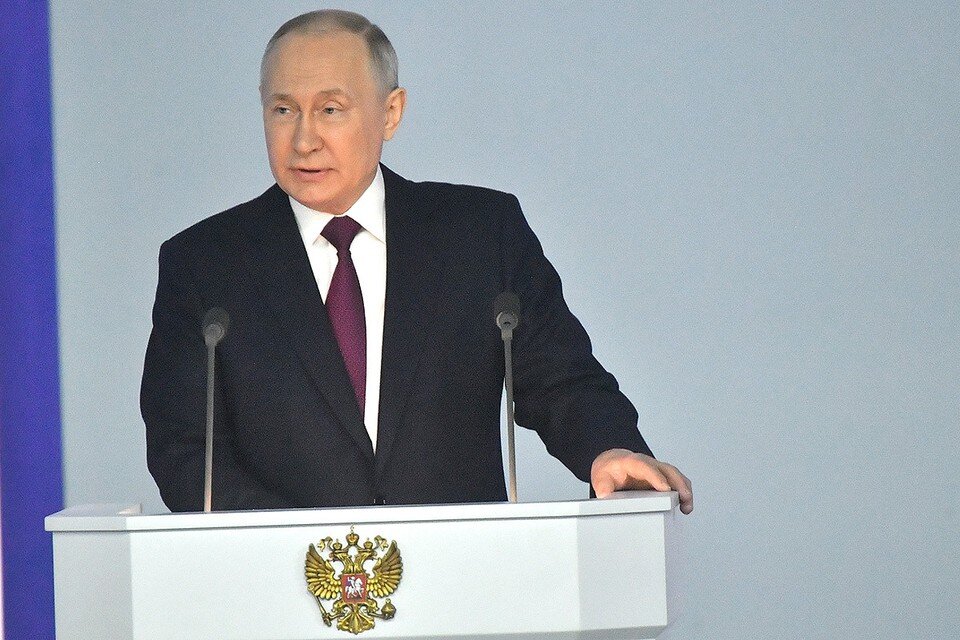     Президент России Владимир Путин. Владимир ВЕЛЕНГУРИН