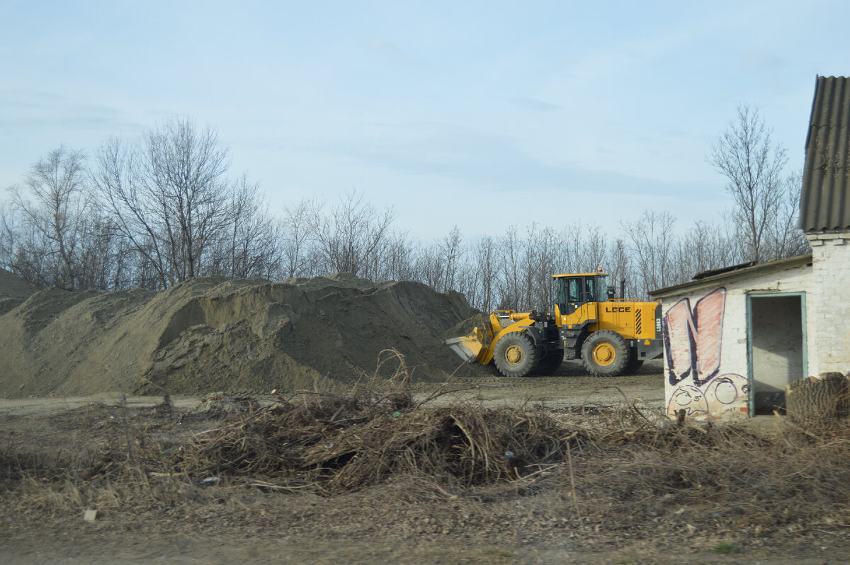 фото автора.     Дорожная техника.