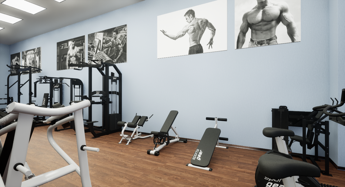 Виртуализированный фитнес-центр от PLAYESTATE