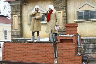    В музее‑заповеднике «Горки Ленинские» сожгут самое высокое чучело Масленицы © Пресс-служба Министерства культуры и туризма Московской области