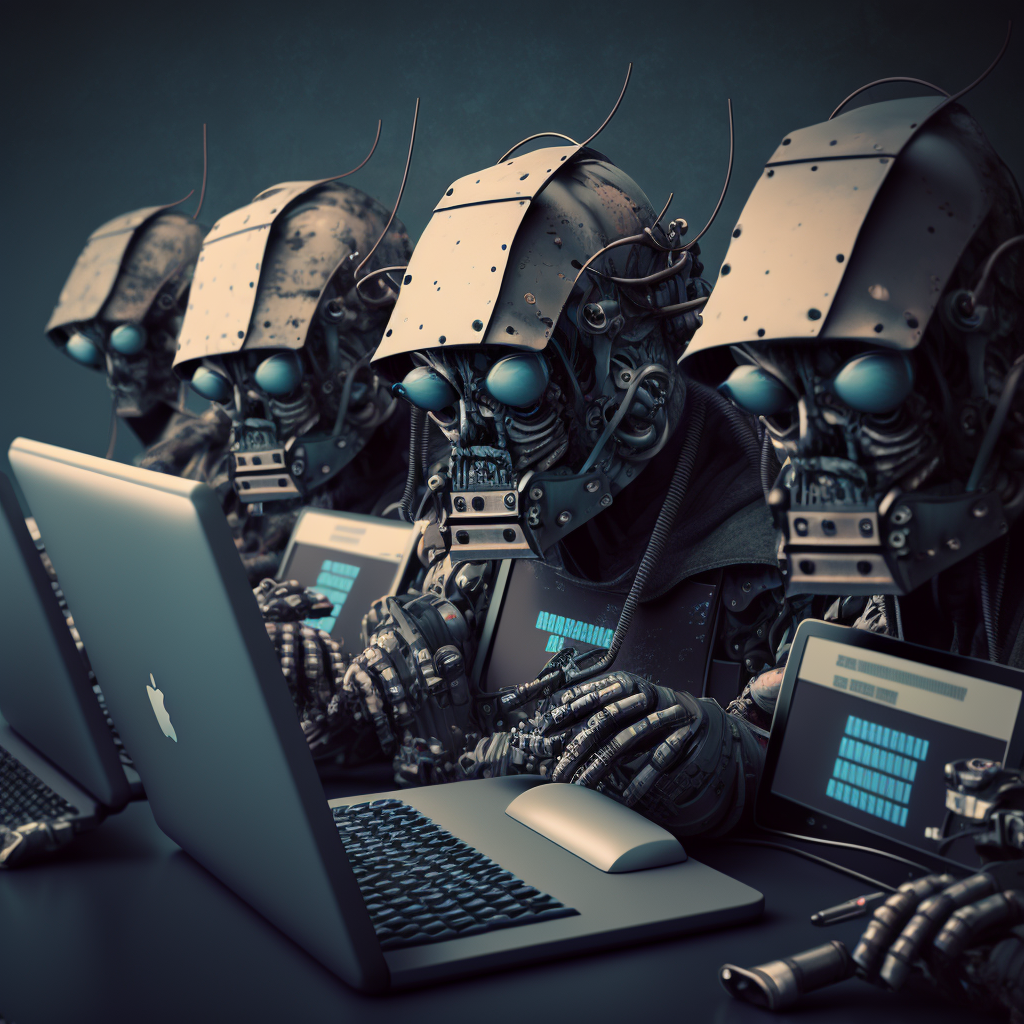 На самом деле Ботнет работает подругому