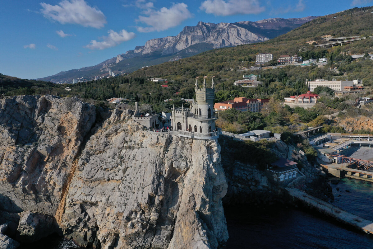 План замка Ласточкино гнездо в Крыму