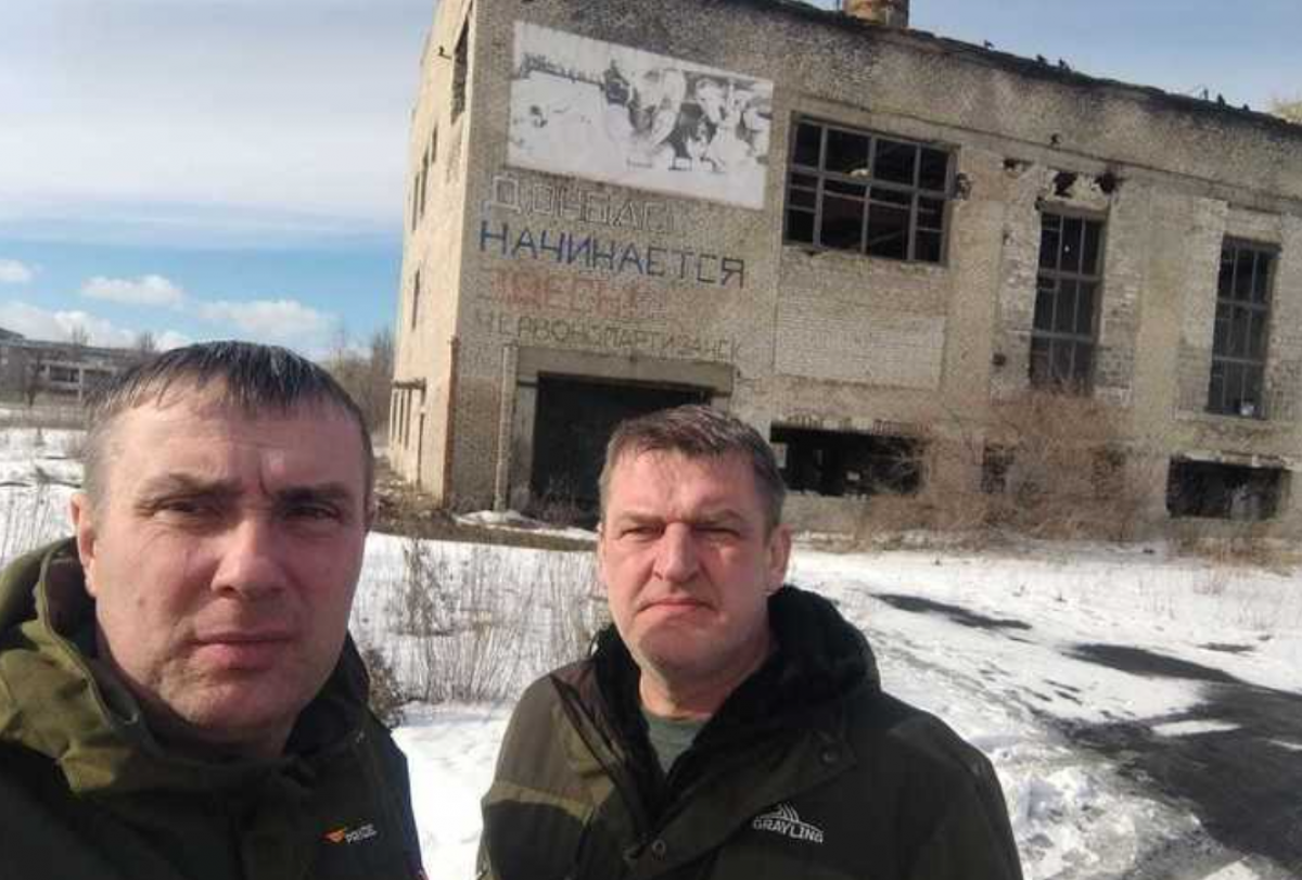    Глава Совета отцов Новосибирской области поделился фотографиями с Донбасса
