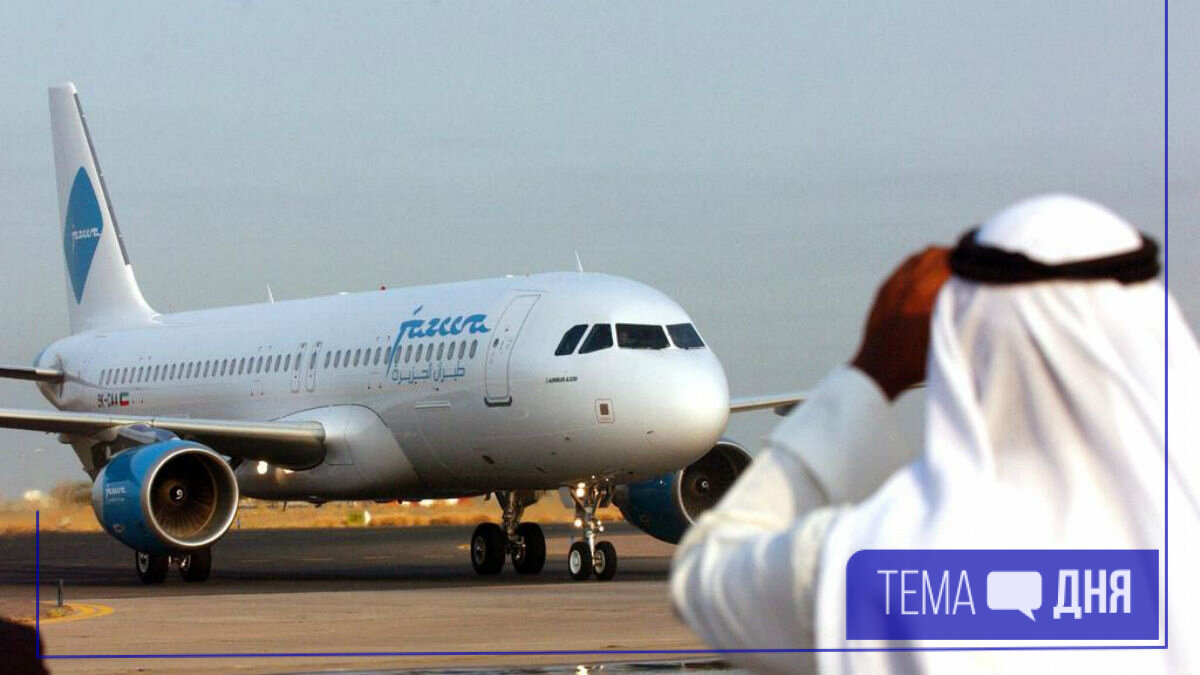 Один из самолетов компании Jazeera Airways