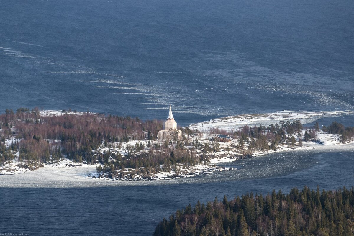 Валаам зимой фото