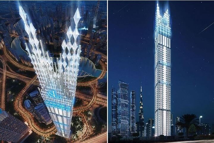 Канал - ФУТУРИЗМ - Футуристический Burj Binghatti: амбициозный самый высокий жилой небоскреб Дубая.