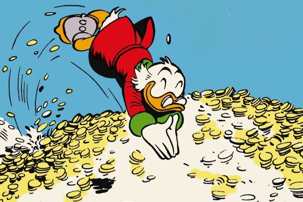 Скрудж Мак Дак когда-то свою мечту осуществил. Как и 88 российских бизнесменов. Фото: avatars.dzeninfra.ru