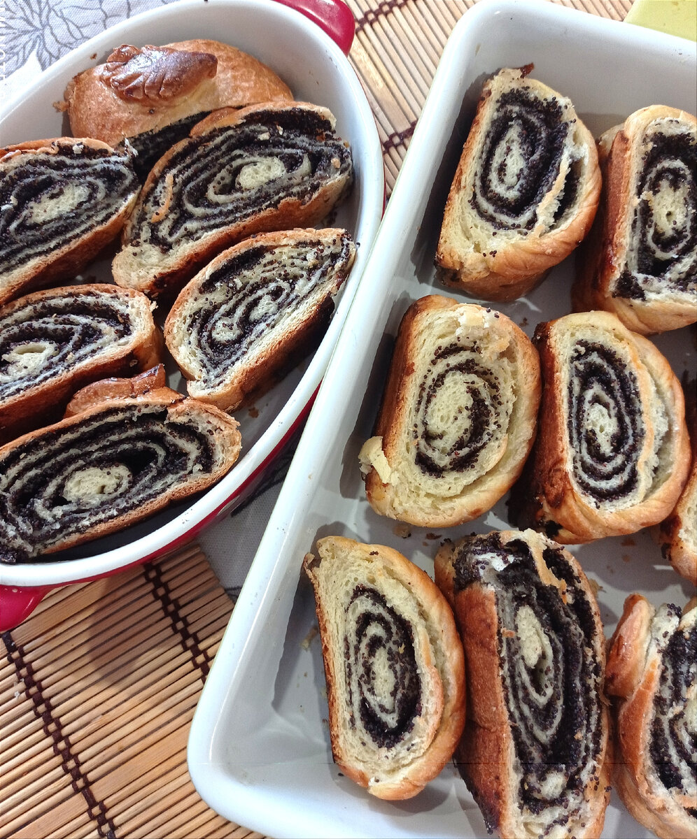 Два рулета из одной упаковеи теста и 100 г ма а