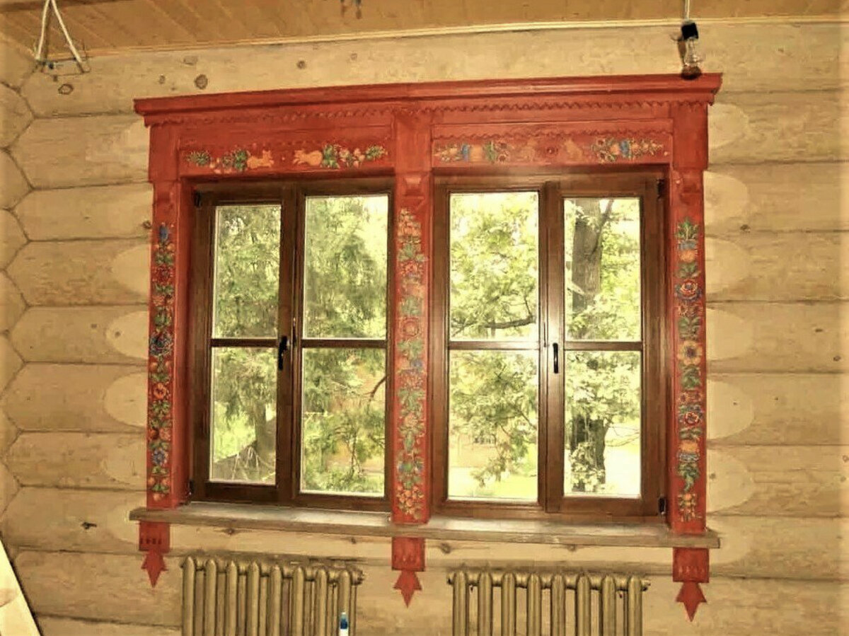 окна внутри дома фото