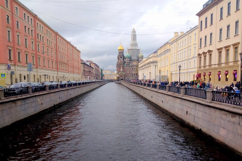 Храм Спаса на Крови́ в Санкт-Петербурге. Фото моё