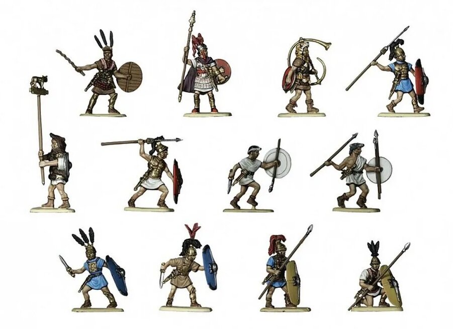 Солдатики "Республиканский Рим: Пехота" в сборе