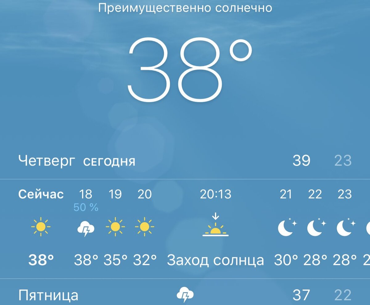день погода
