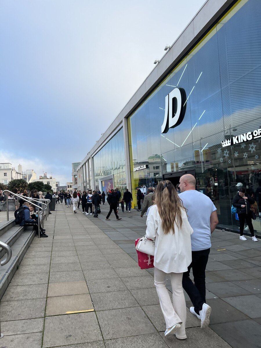 Прогулка по улицам Брайтона зимой