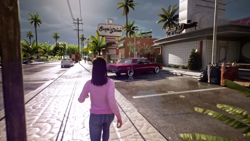    Энтузиасты показали, как может выглядеть GTA 6 на движке Unreal Engine 5