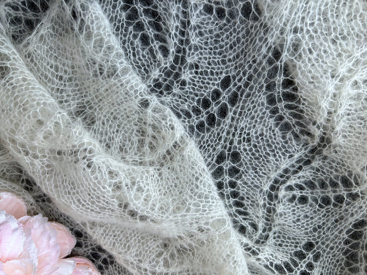 палантин "Колосок" фото автора