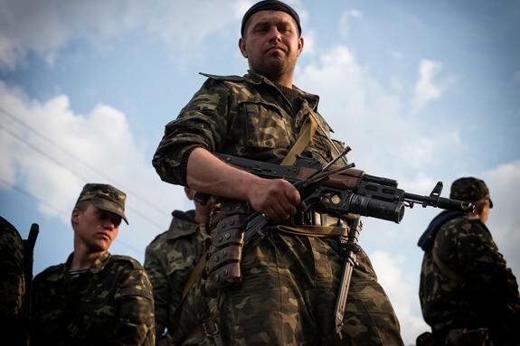    Украинские военные, Romain Carre / globallookpress.com