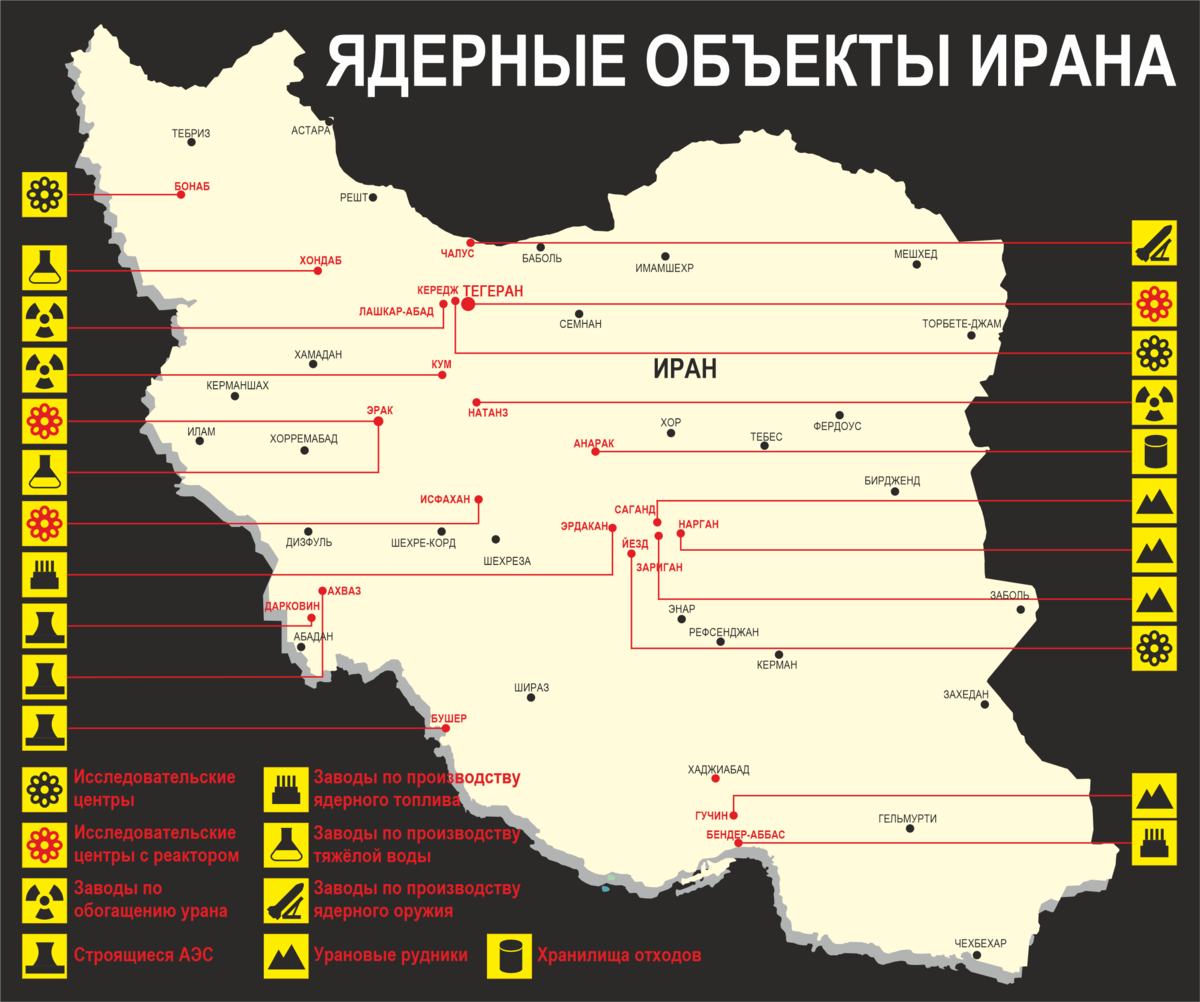 Иран начал войну против израиля. Ядерные объекты США на карте. Иран против Израиля.