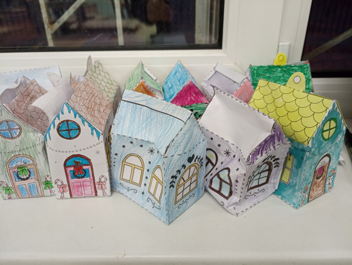 В школе вот такую красоту увидела