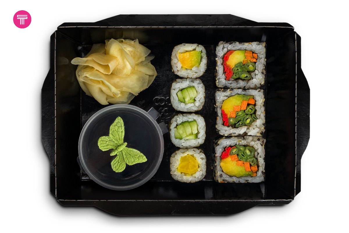 Роллы с огурцом