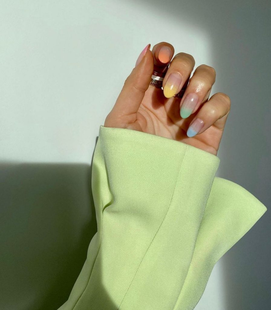 Пастельный френч