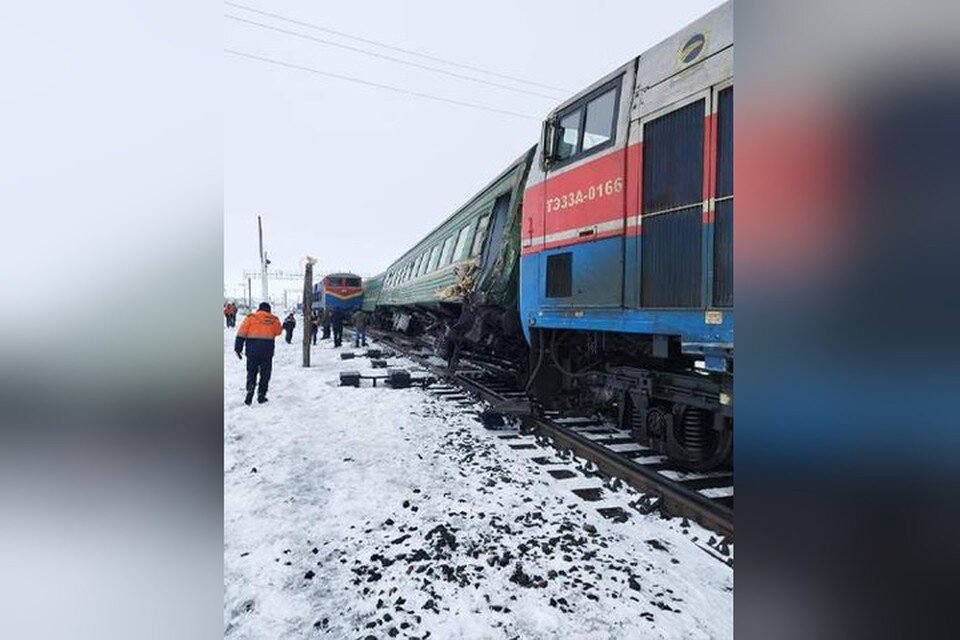     На месте аварии ведутся восстановительные работы. Фото: МЧС Казахстана