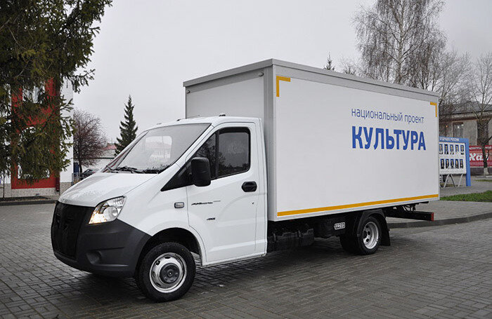    Один из автофургонов национального проекта «Культура».Министерство культуры России/culture.gov.ru