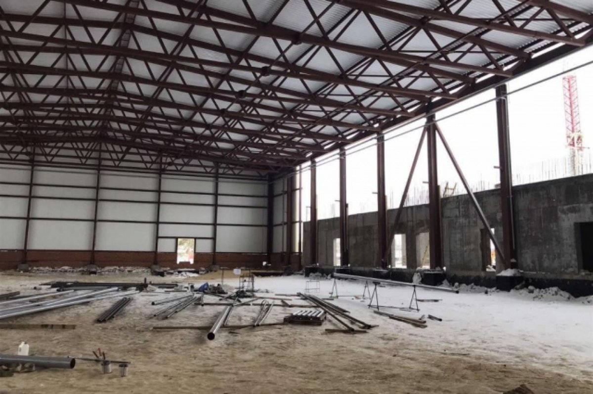    Центр подготовки для паралимпийцев в Дзержинске достроят до конца 2023 года