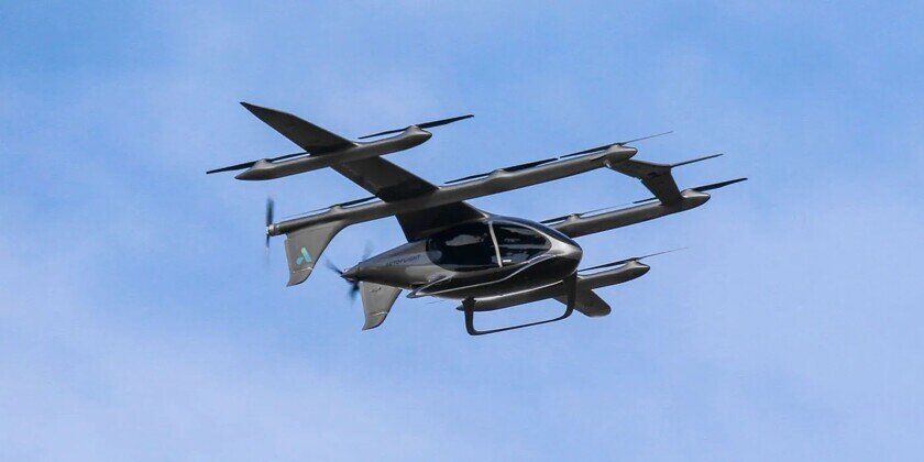    Так выглядит Prosperity 4 в воздухе. Фото: Autoflight