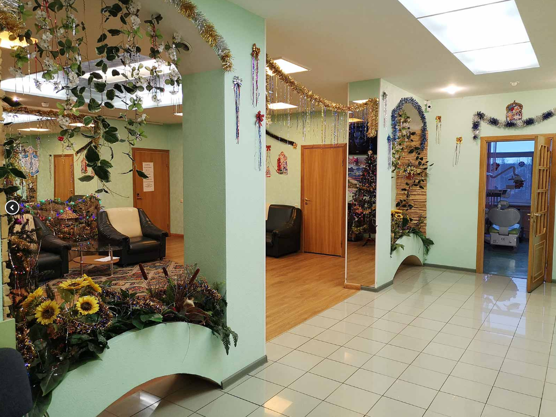 Так выглядит стоматология внутри детской поликлиники