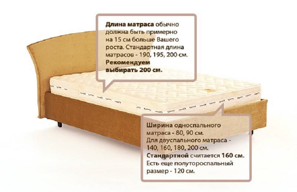 Как правильно подобрать кровать