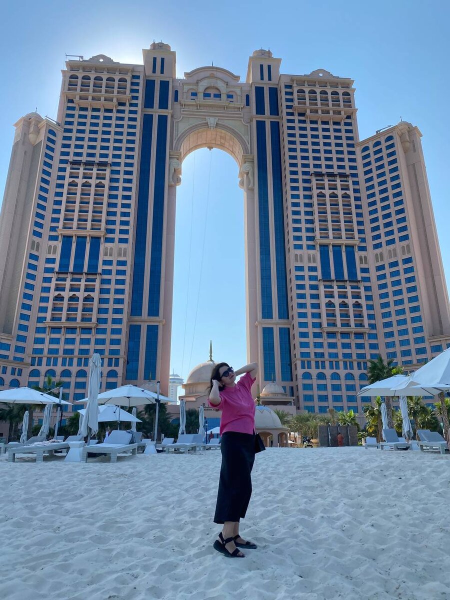 Белый песок+ доступность города + детская инфраструктура в Rixos Marina