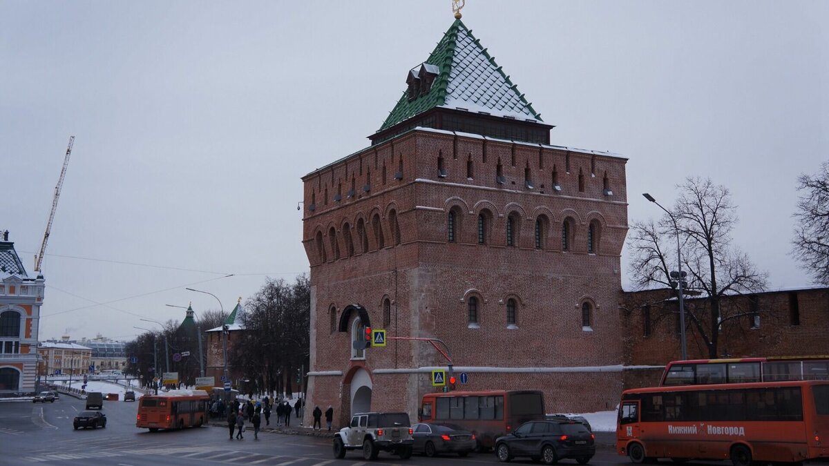 дмитриевская башня в нижнем новгороде