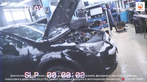 Сборка дизельного двигателя Renault Duster, замена форсунок охлаждения поршней маслом & новый двигатель на погрузчик