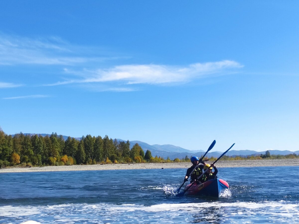 Сплав по рекам Кокса и Катунь